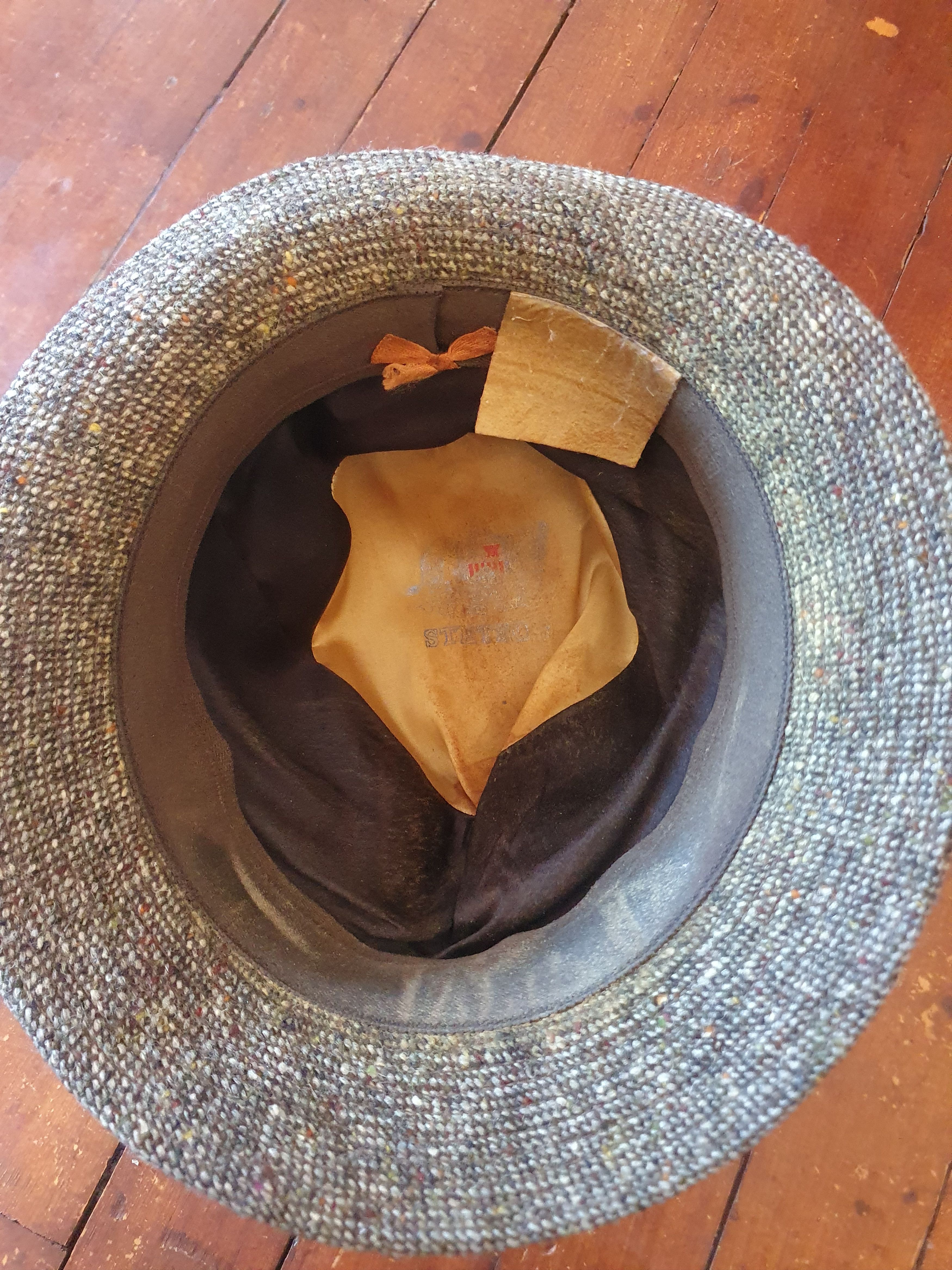Stetson Stetson Tweet Fedora Wool Hat sz 58/ 7 1/4 Size ONE SIZE - 12 Thumbnail
