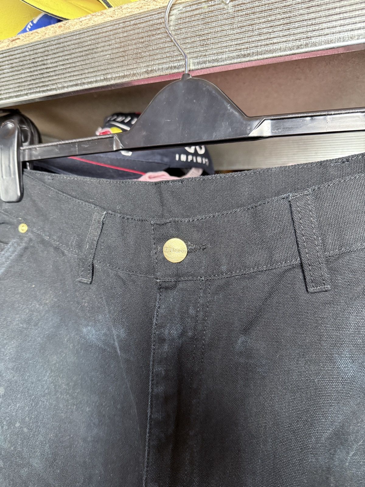 Carhartt VINTAGE FADED CARHARTT DOUBLE KNEE DENIM CARPENTER Size US 34 / EU 50 - 6 Thumbnail
