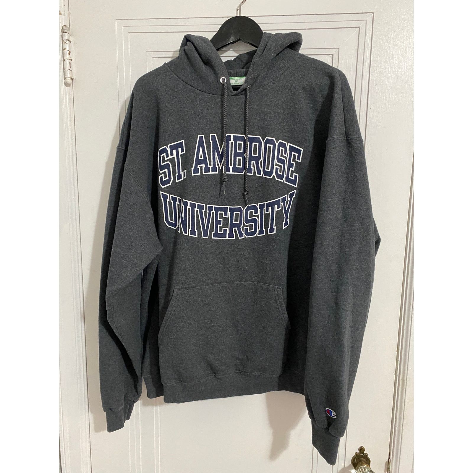 Champion St. Ambrose University Champion Hoodie Size XXL Grailed