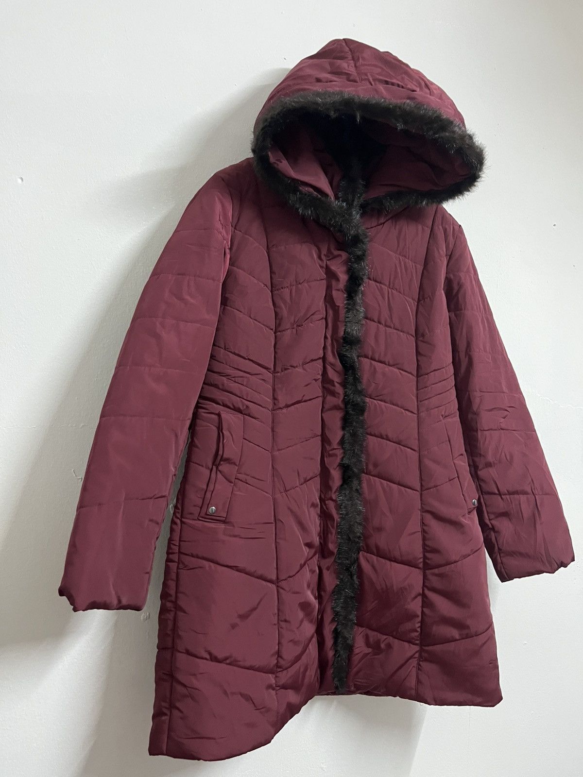 Japanese Brand 💥Rare Minx Fur Puffer Down Jackets Canada Goose Style Size M / US 6-8 / IT 42-44 - 2 Thumbnail