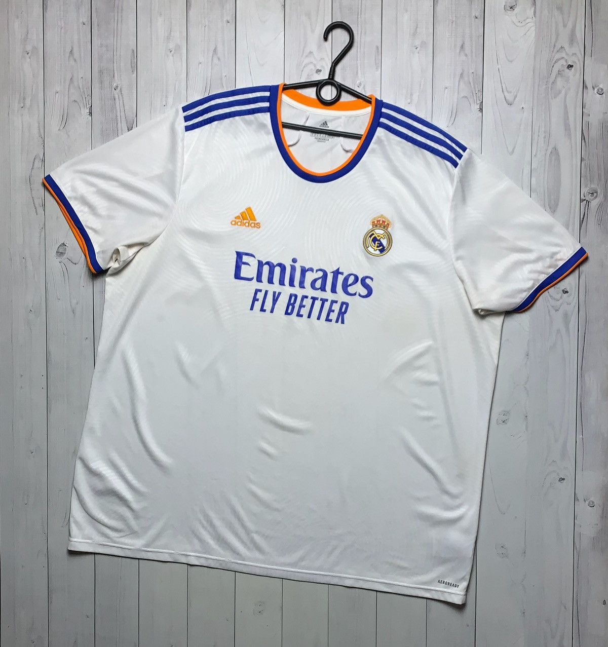 Adidas Vintage adidas Real Madrid soccer jersey size XXXL Size US XXL / EU 58 / 5 - 1 Thumbnail