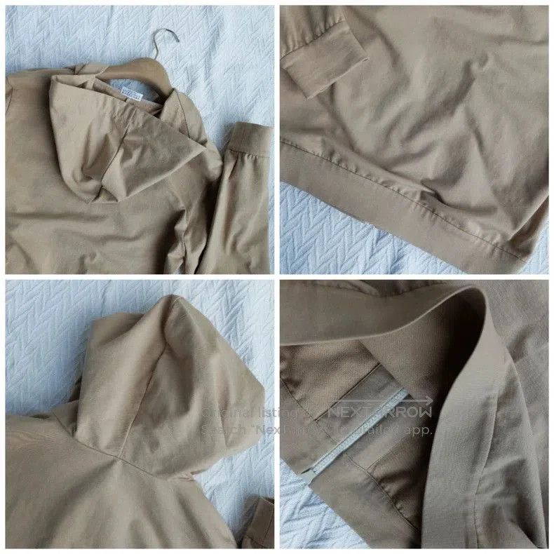 Brunello Cucinelli Brunello Cucinelli Beige Hoodie Jacket. Size US XXS / EU 40 - 5 Thumbnail