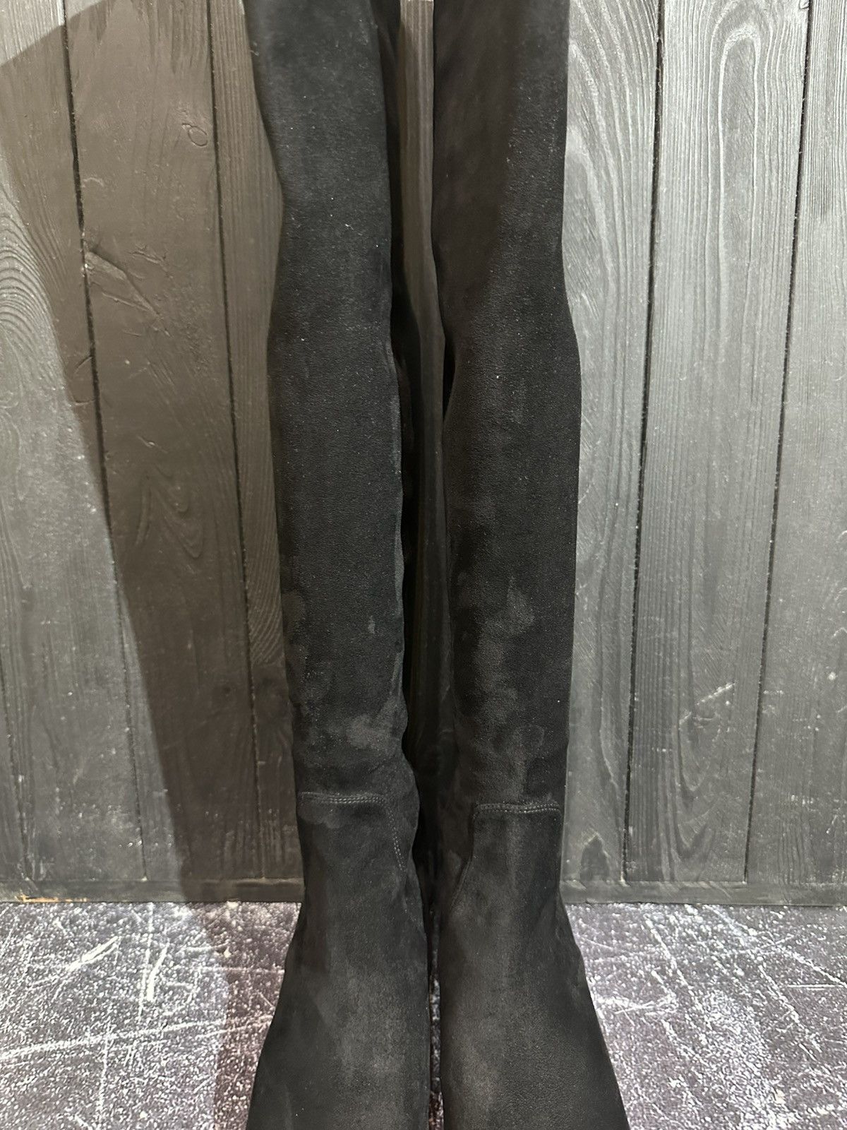 Stuart Weitzman Stuart Weitzman Black Suede Women’s Boots Size 41 Size US 11 / IT 41 - 8 Thumbnail