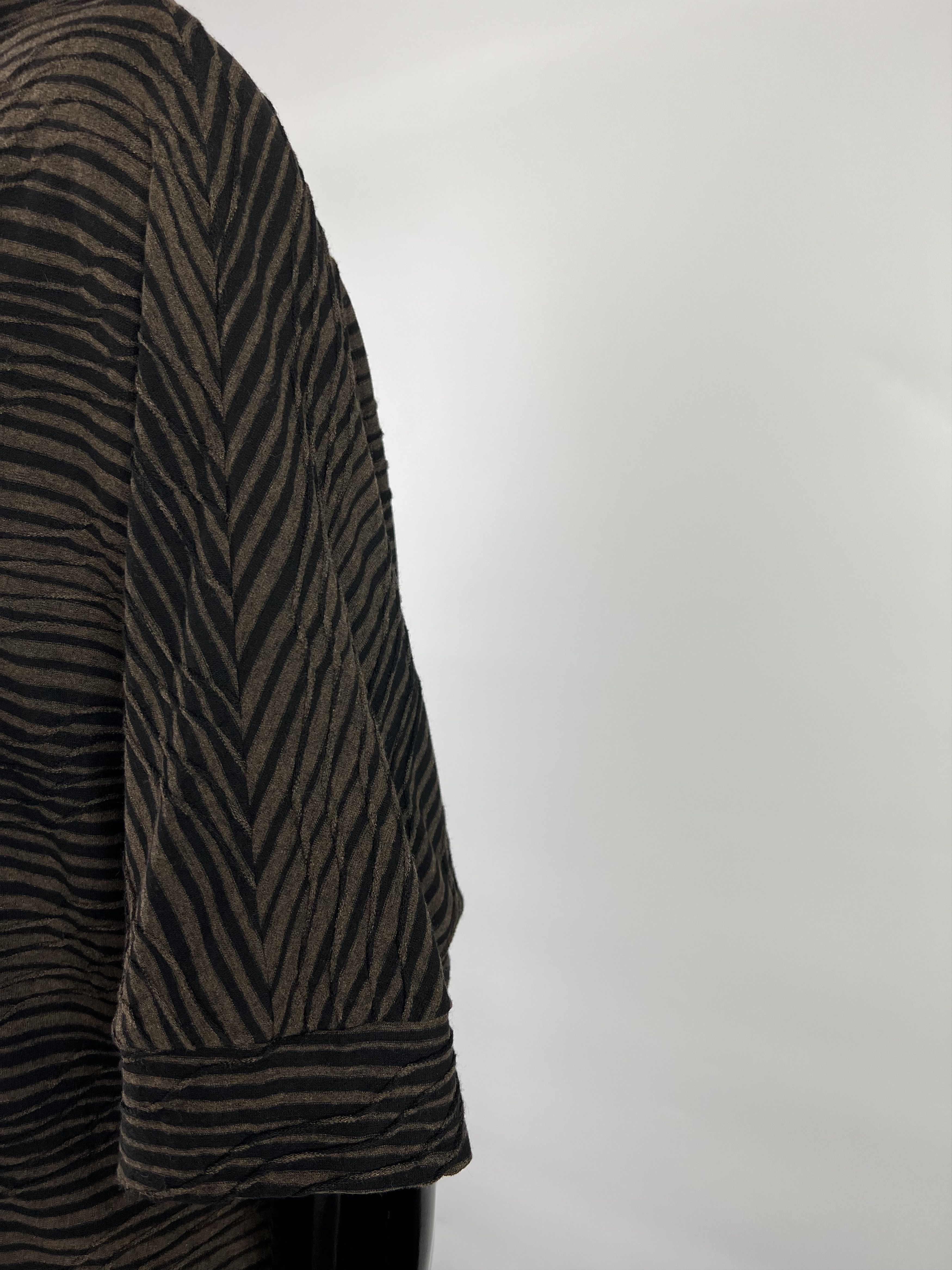 Designer OSKA Asymmetrical Striped Top Blouse Size 2 Size M / US 6-8 / IT 42-44 - 6 Thumbnail
