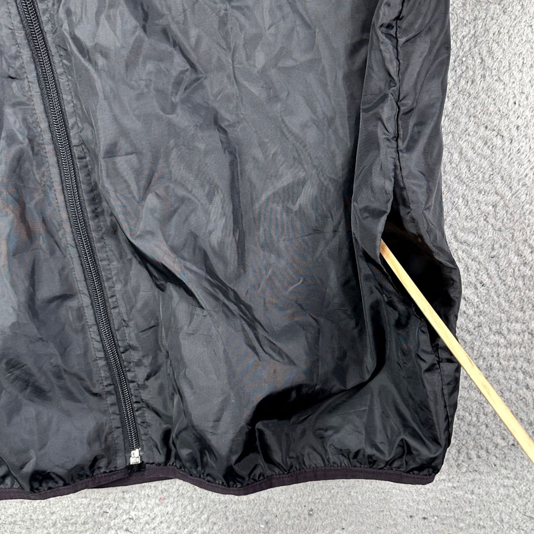Vintage Sports Illustrated Jacket Windbreaker Mens XL Black Full Zip Lightweight Pocket Size US XL / EU 56 / 4 - 6 Thumbnail