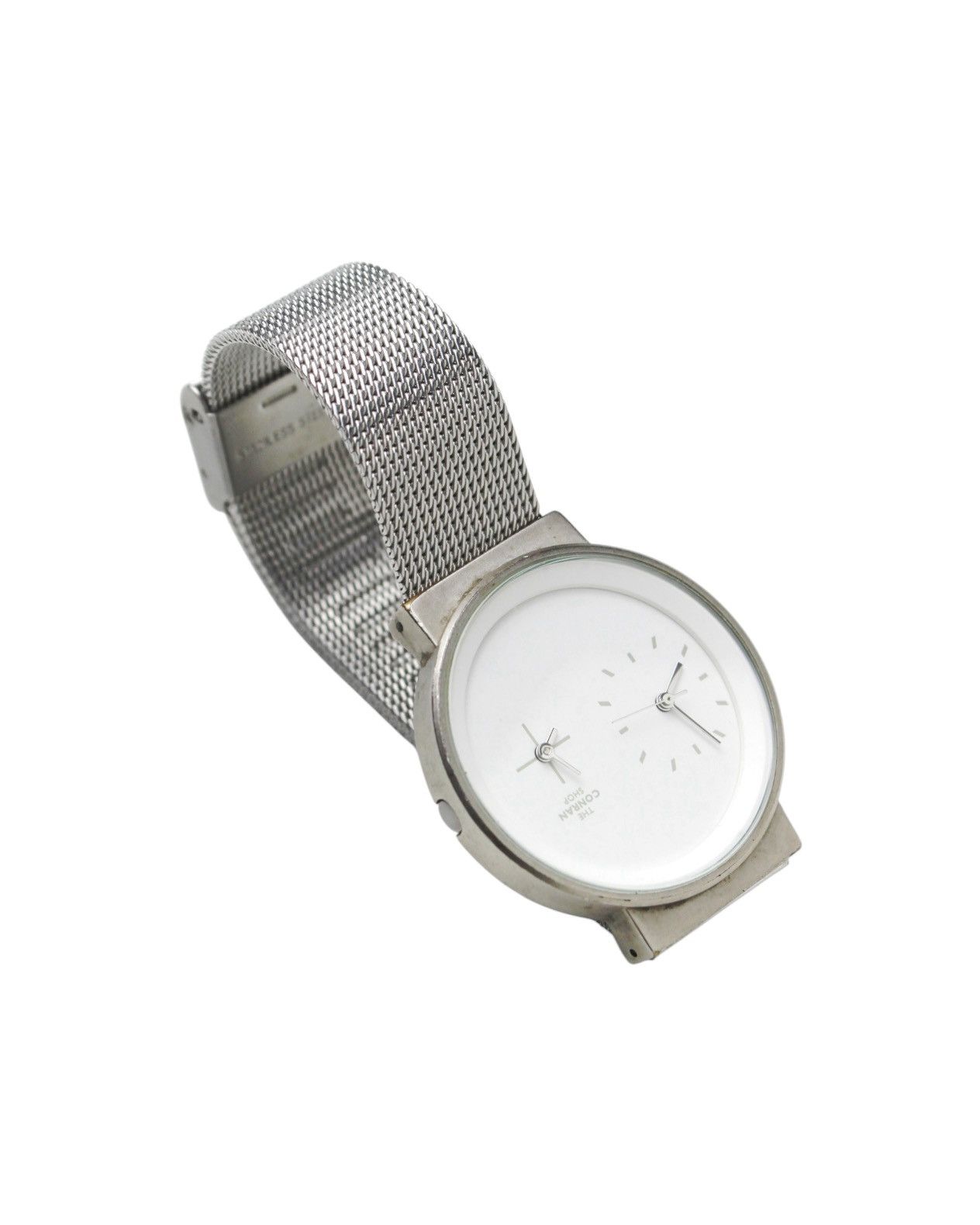Hysteric Glamour 2000S THE CONRAN SHOP DUAL TIME DISPLAY MINIMAL MESH WATCH Size ONE SIZE - 1 Thumbnail