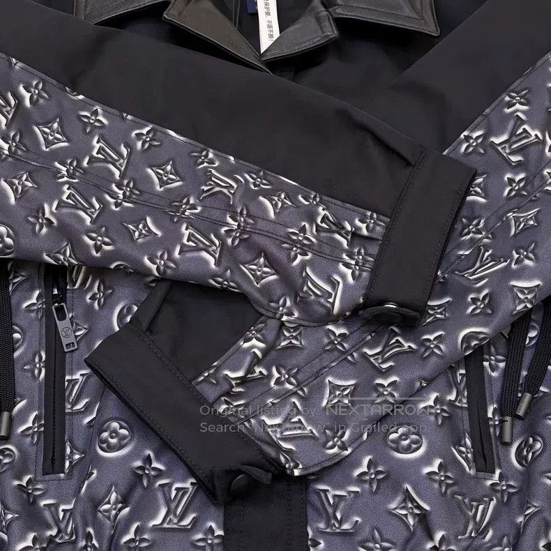 Louis Vuitton Louis Vuitton Color-block logo full print lapel long-sleev Size S / US 4 / IT 40 - 6 Thumbnail