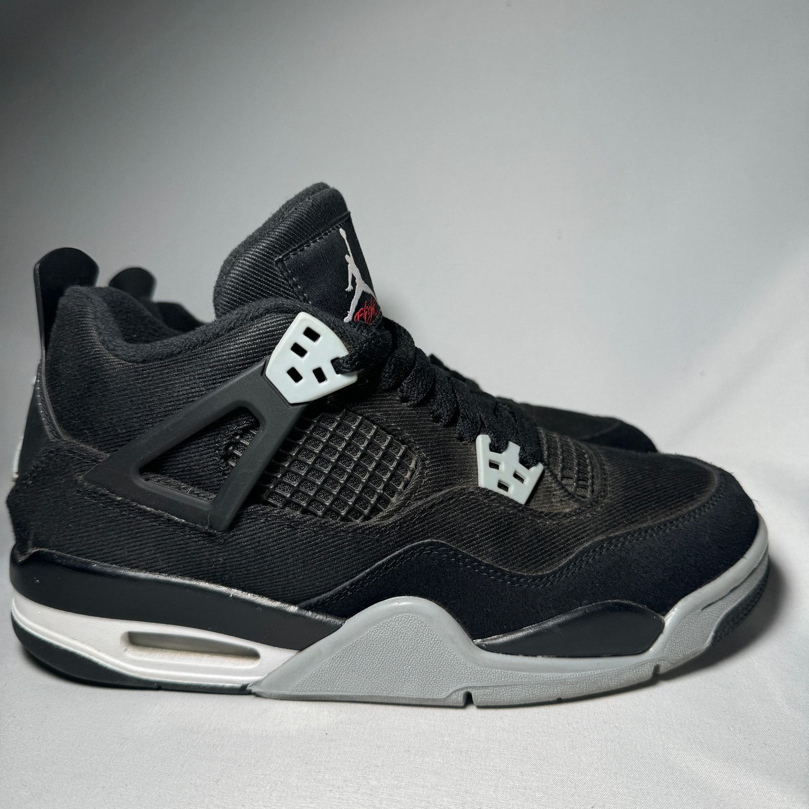 Jordan Brand × Nike Size 7 - Air Jordan 4 Retro SE GS Black Canvas Men's Shoes Size US 7 / EU 40 - 1 Thumbnail