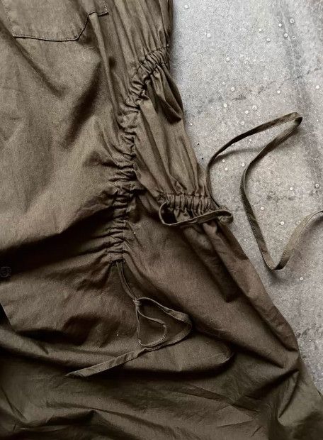 Junya Watanabe AD2002 Deconstructed Drawstring Sleeveless Dress Size L / US 10 / IT 46 - 6 Thumbnail