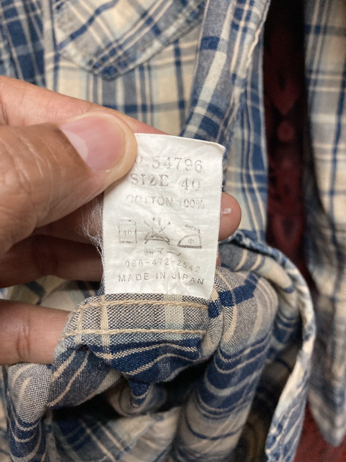 Designer × Eternal × Japanese Brand Eternal flannel button up Size US L / EU 52-54 / 3 - 4 Thumbnail