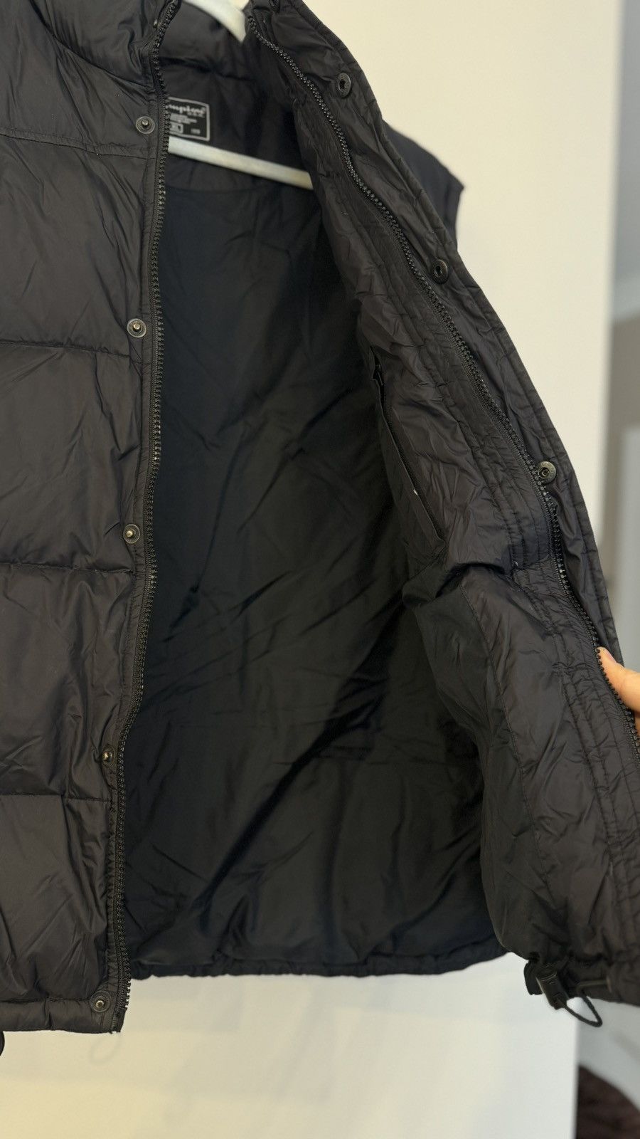 Champion Champion black puffer down vest rare vintage y2k 00s Size US XL / EU 56 / 4 - 6 Thumbnail