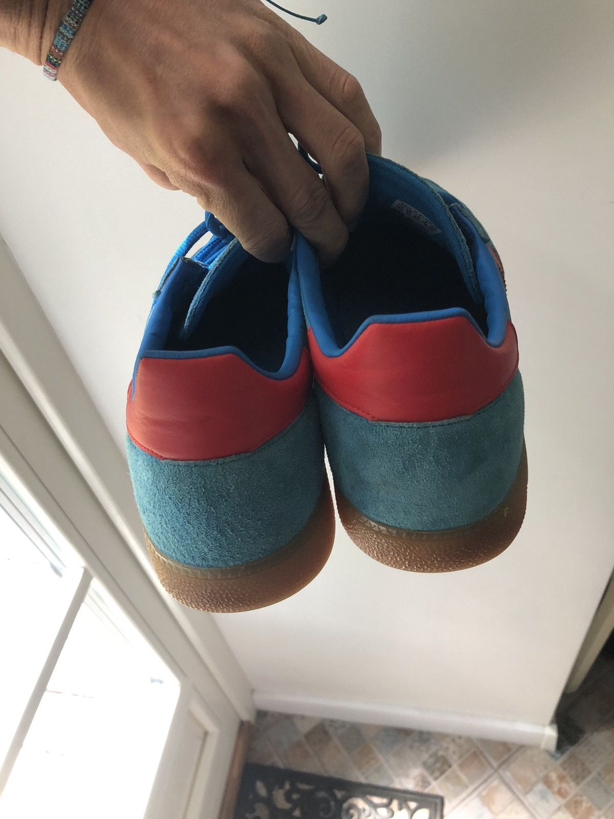 Adidas Adidas spezial samba red blue sneakers 46 Size US 11.5 / EU 44-45 - 4 Thumbnail