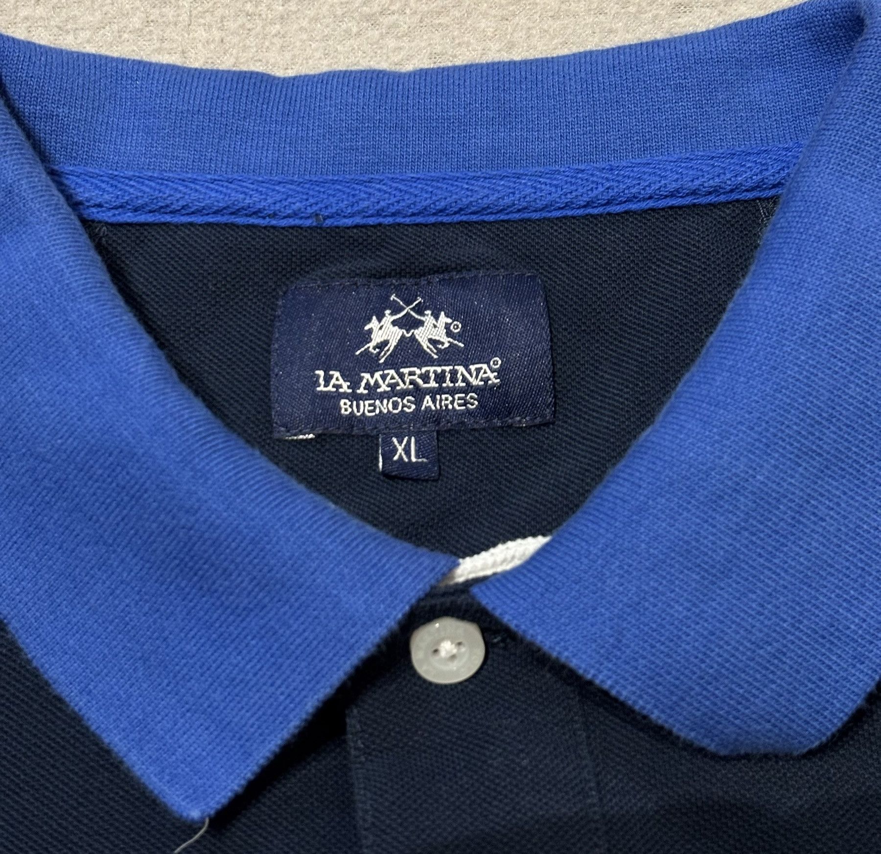 La Martina La Martina slim fit Navy Polo Size. XL Size US XL / EU 56 / 4 - 9 Thumbnail