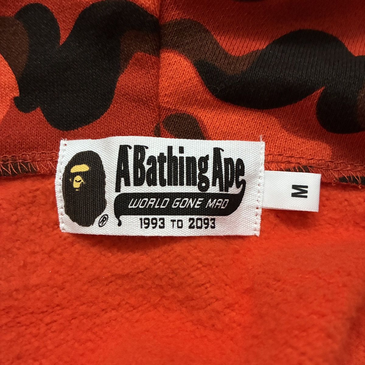 Bape Bape x XO Tracksuit Orange – Size Medium Size US M / EU 48-50 / 2 - 7 Thumbnail