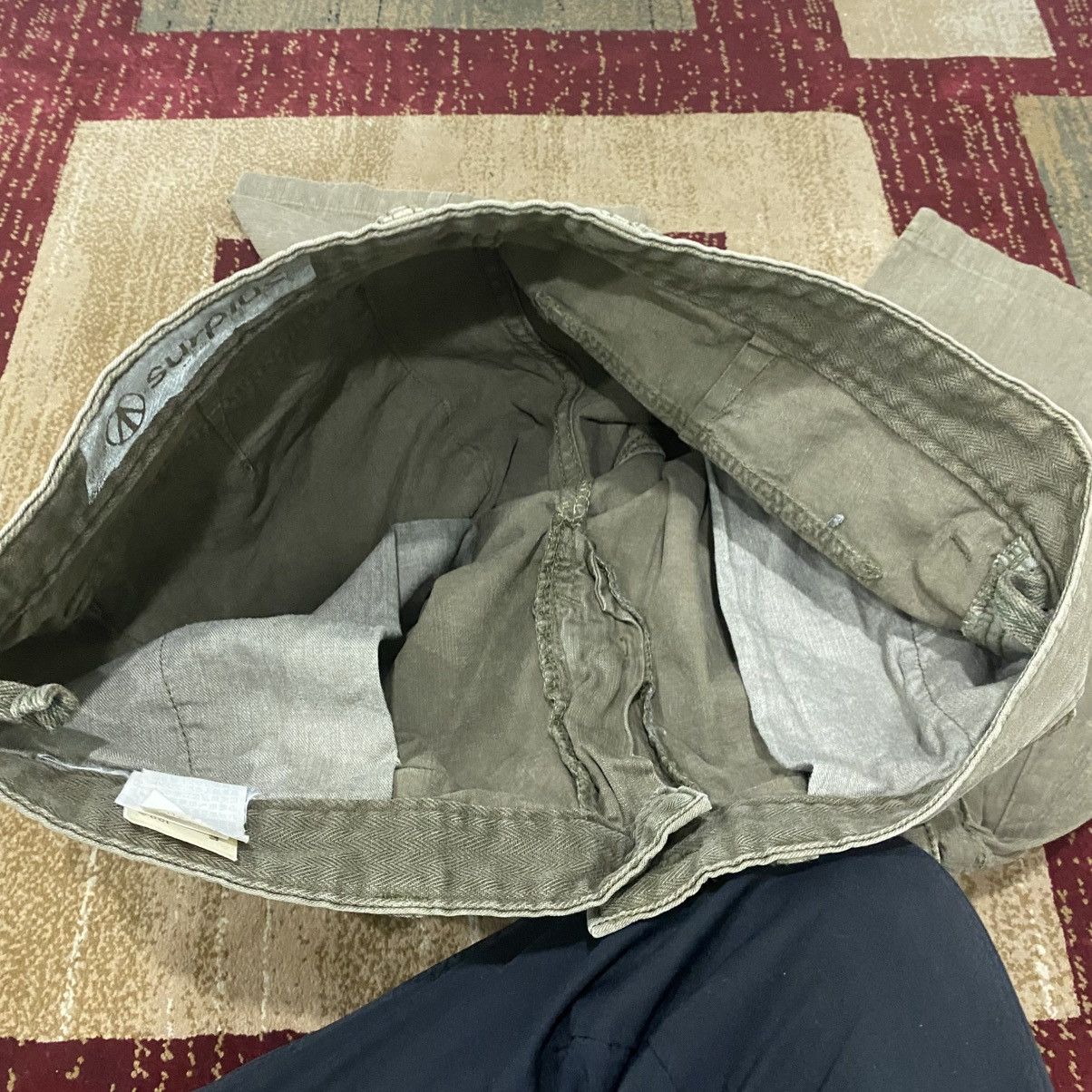 If Six Was Nine Bondage Style Surplus Multipocket Cargo Flared Pants Size US 32 / EU 48 - 15 Thumbnail