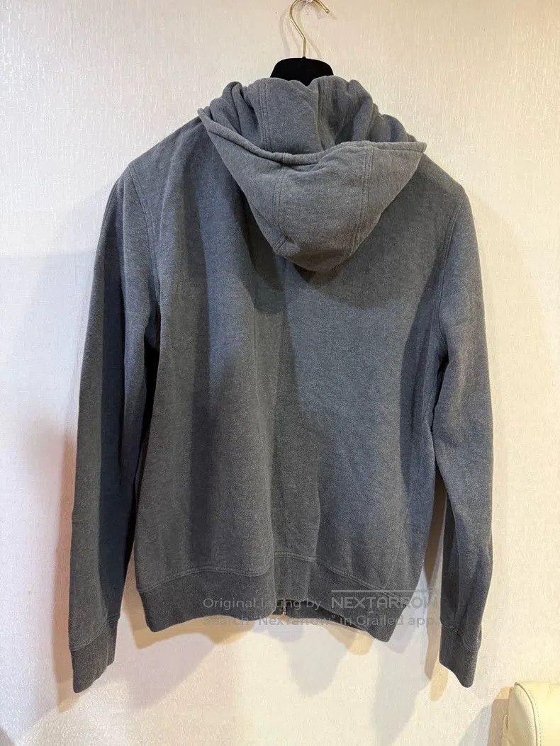 Hermes Hermes Gray hooded cardigan jacket Size L / US 10 / IT 46 - 2 Thumbnail