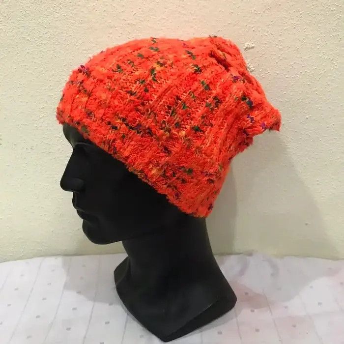 Japanese Brand × Kapital × Vintage Japanese Brand Plain Beanie Hat Size ONE SIZE - 2 Thumbnail