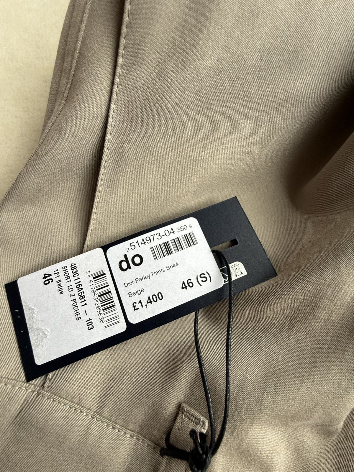 Dior SS24 $2k Dior Kim Jones zip parley pants shorts 46 Kim Jones Size US 30 / EU 46 - 25 Thumbnail
