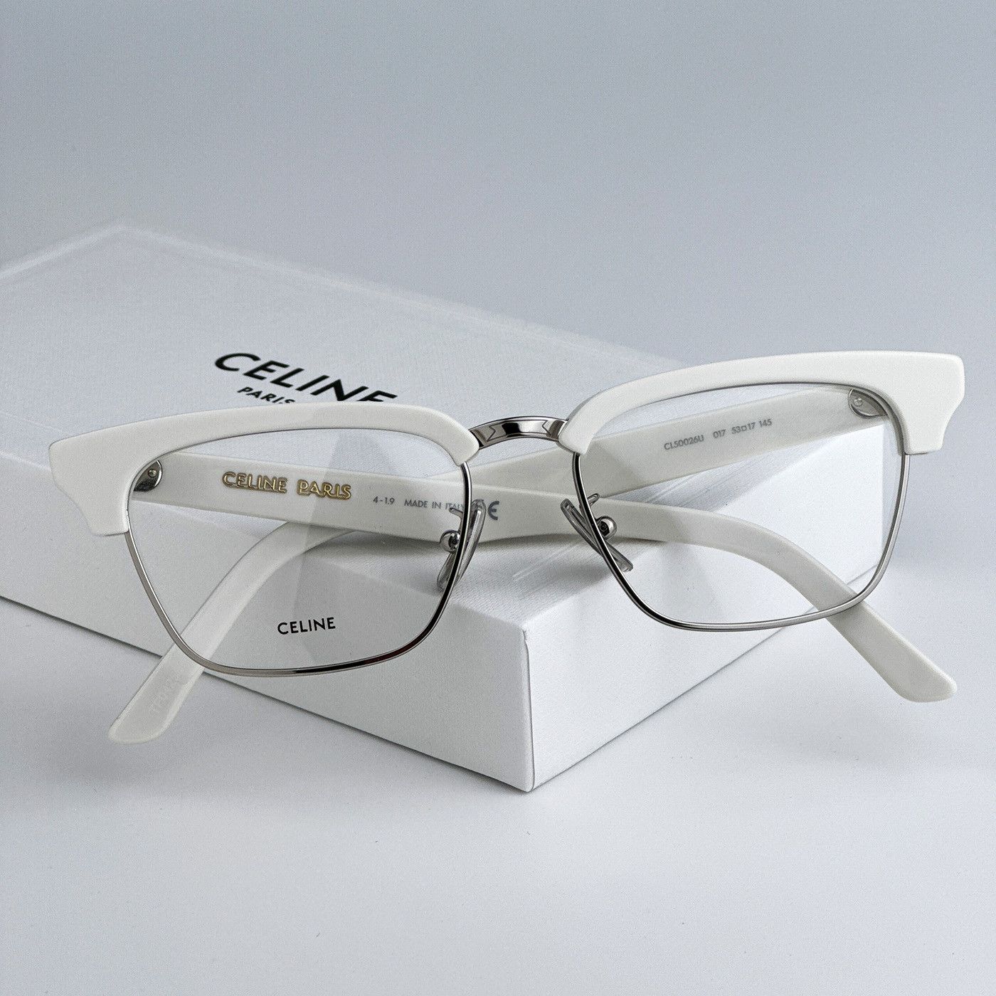 Celine NEW Celine CL50026U 017 Women Eyeglasses CL 50026U Size ONE SIZE - 2 Thumbnail