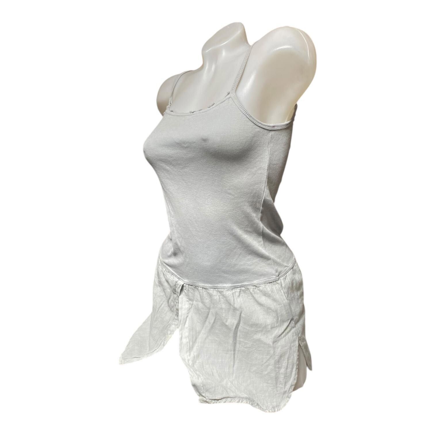 Cop Copine The Cop Copine Neutral Slit Top Size ONE SIZE - 3 Thumbnail