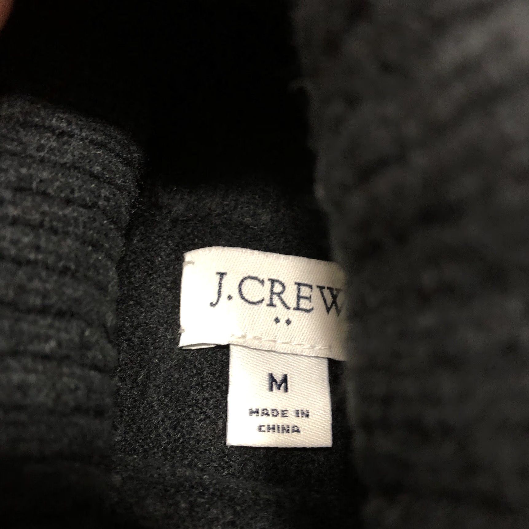 J.Crew J. Crew Sweater Dress Black Knit Wool Acrylic Polyamide Long Sleeve Turtleneck Knee Length M Womens Size M / US 6-8 / IT 42-44 - 4 Thumbnail