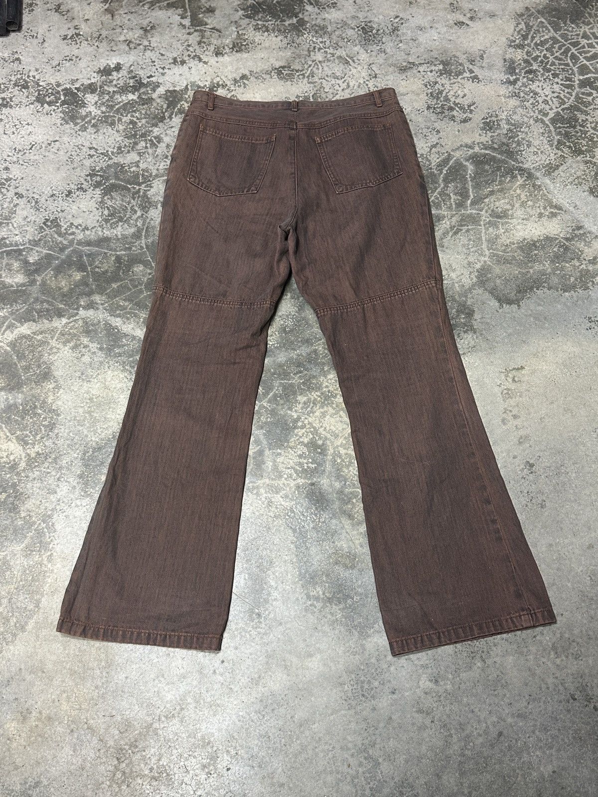Hysteric Glamour × Japanese Brand Japanese Brand Bootcut Flared Rare Colour Denim Size US 33 - 19 Thumbnail