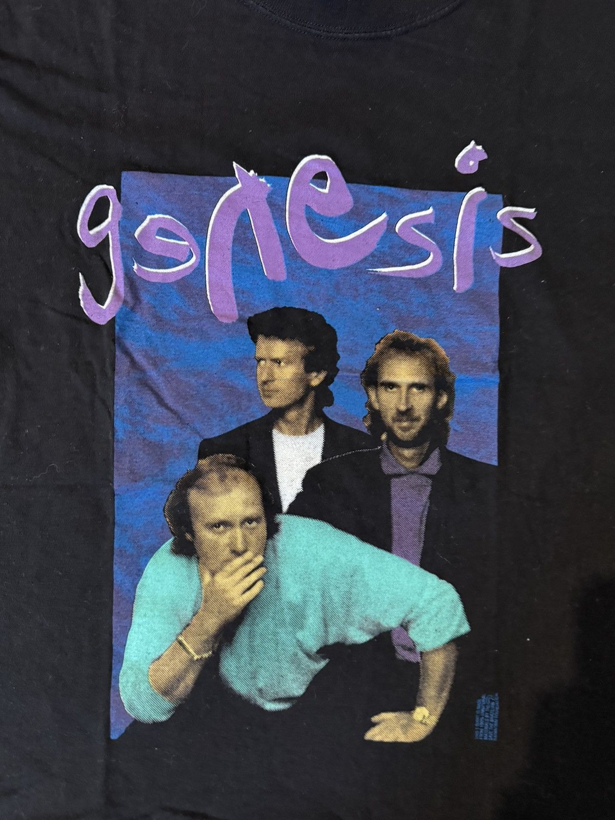 Other Band Tees * Vintage Vintage 90s band Genesis T-shirt SIZE XL Size US XL / EU 56 / 4 - 5 Thumbnail
