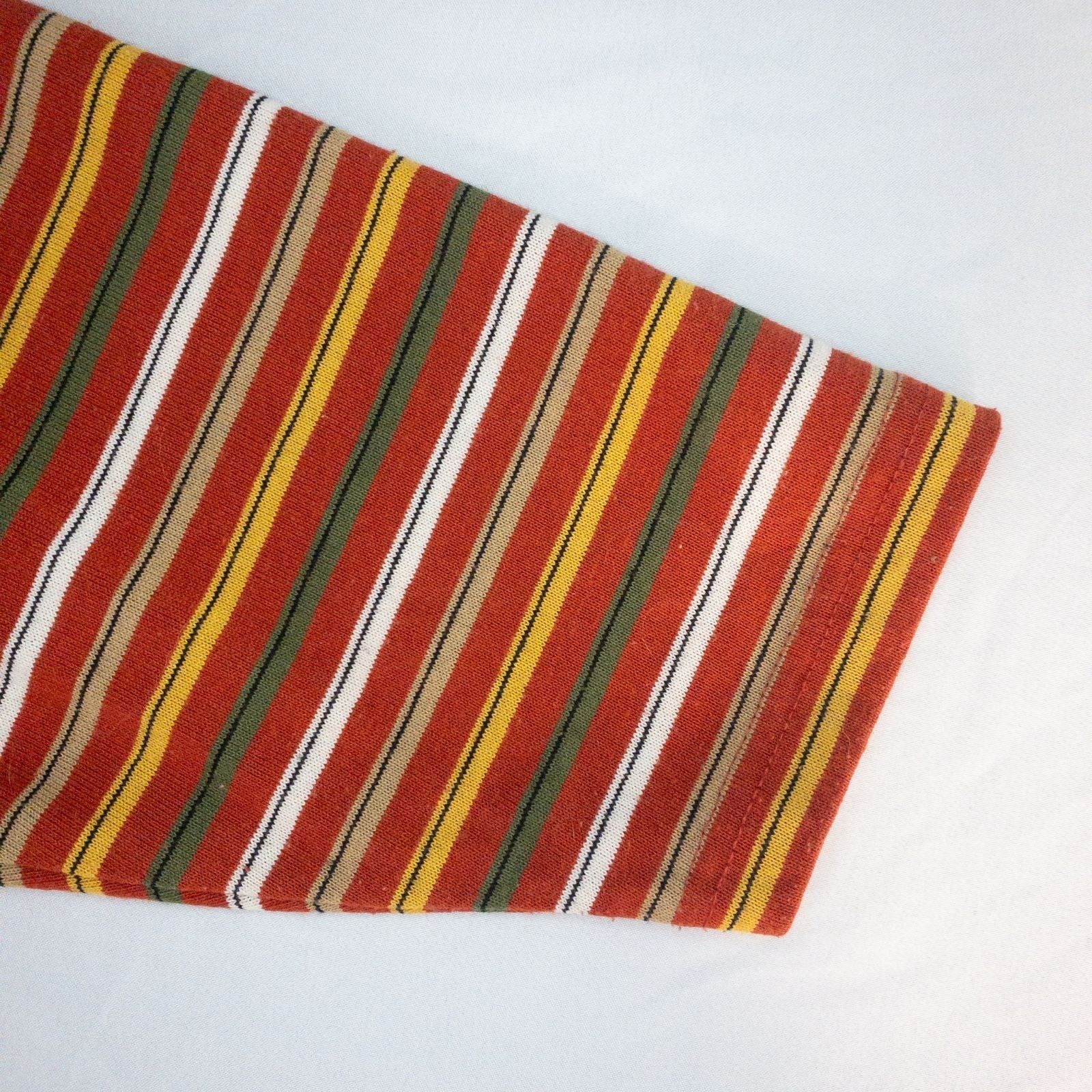 Other Chaus Vintage Orange & Red Striped Shirt Womens Small Size S / US 4 / IT 40 - 5 Thumbnail