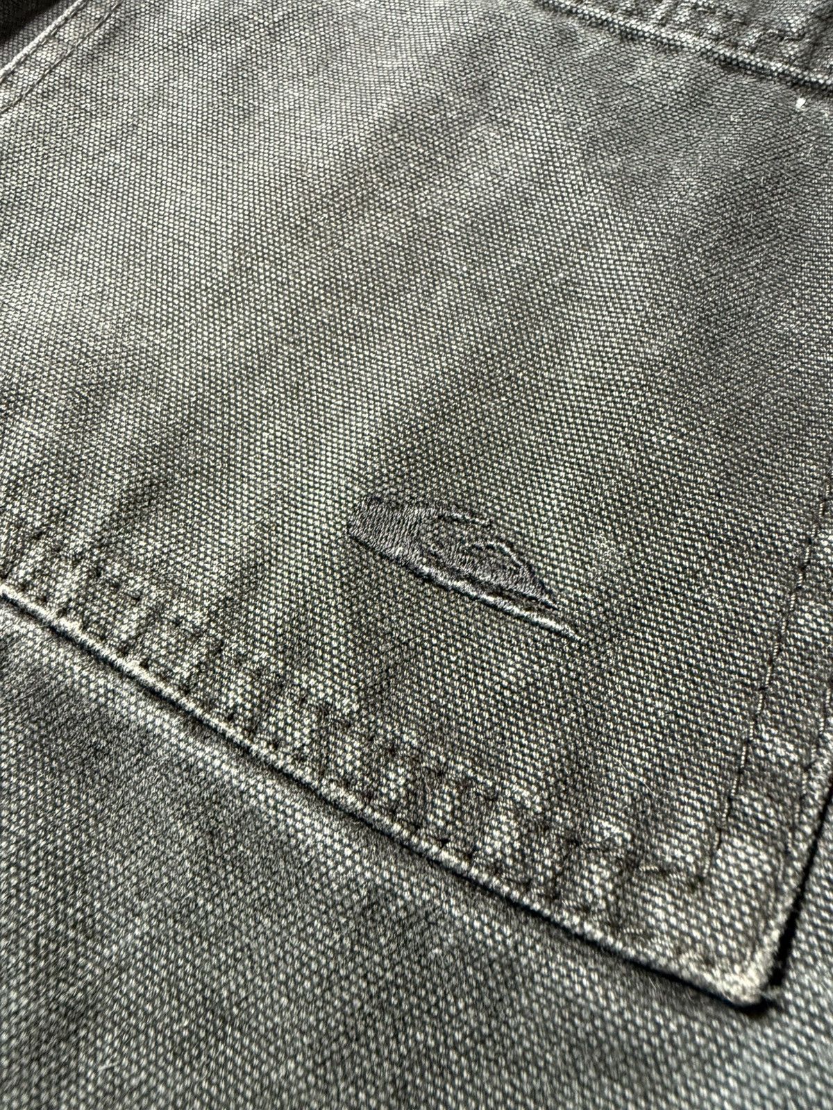 Billabong × Quiksilver × Vintage Vintage 80s 90s Quiksilver Black Faded Baker Denim Pants Size US 29 - 17 Thumbnail