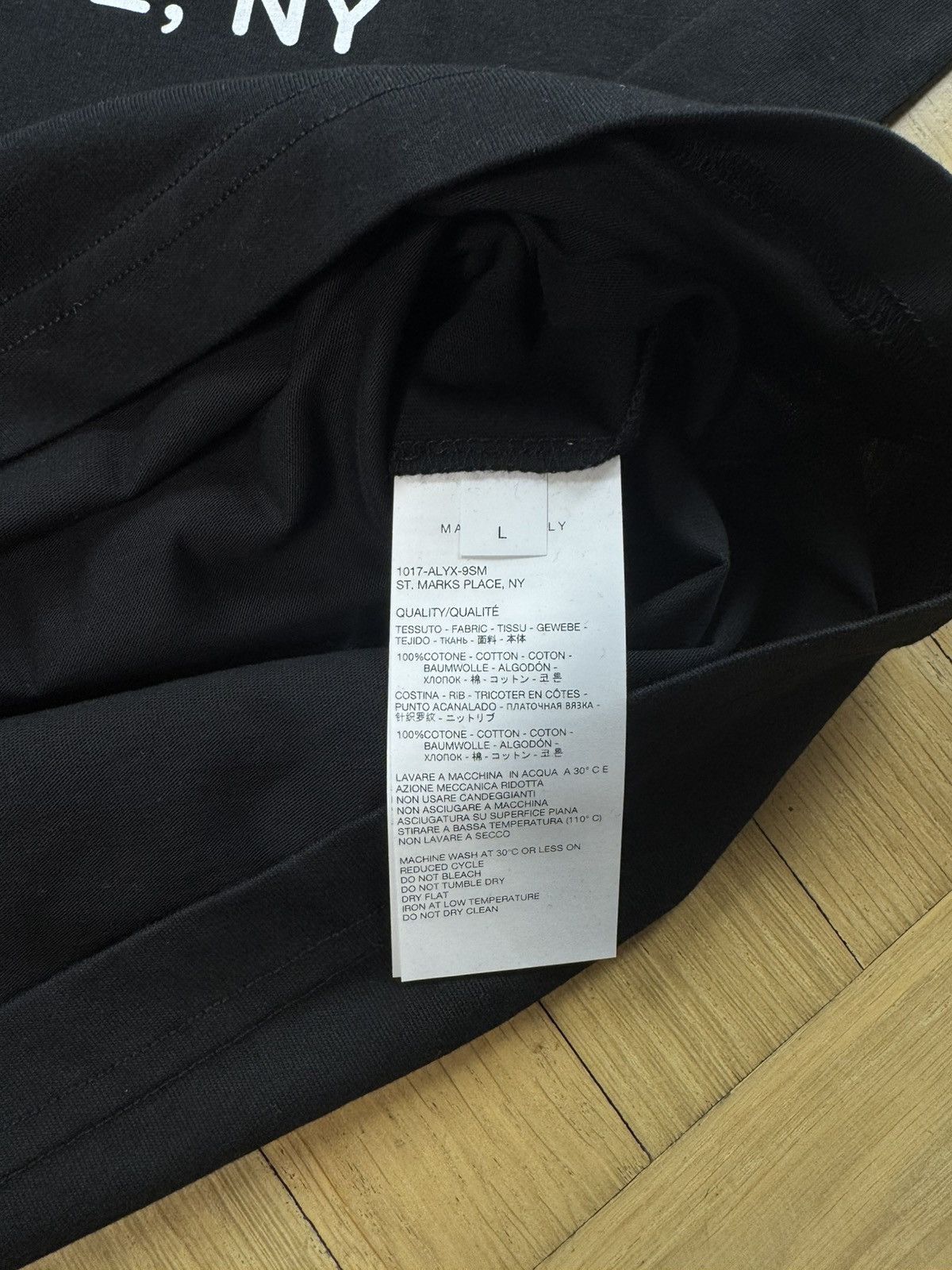 1017 ALYX 9SM 1017 ALYX 9SM OVERSIZED LOGO RAGLAN TEE SS24 Size US L / EU 52-54 / 3 - 5 Thumbnail