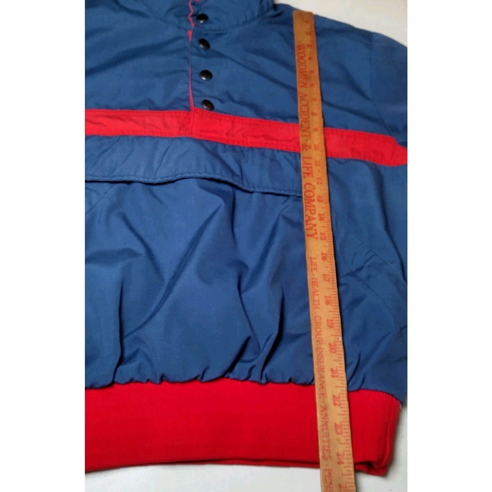 Vintage VINTAGE OuterSport Jacket Men M Blue Twill Pullover Snap Short Sleeve Casual Retro Size US M / EU 48-50 / 2 - 4 Thumbnail