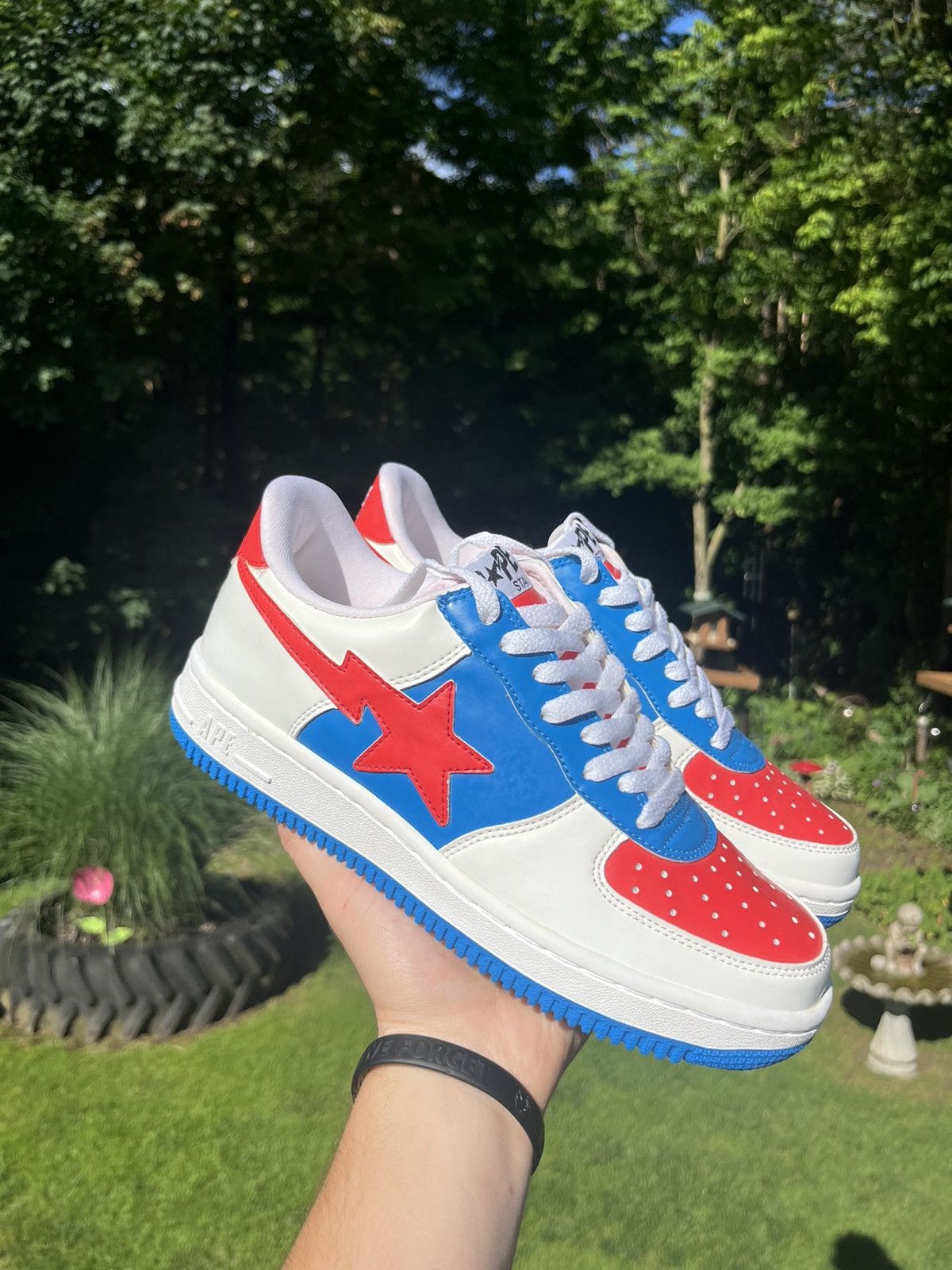 Bape RARE NIGO Bapesta 2005 Size 8.5 Size US 8.5 / EU 41-42 - 2 Thumbnail