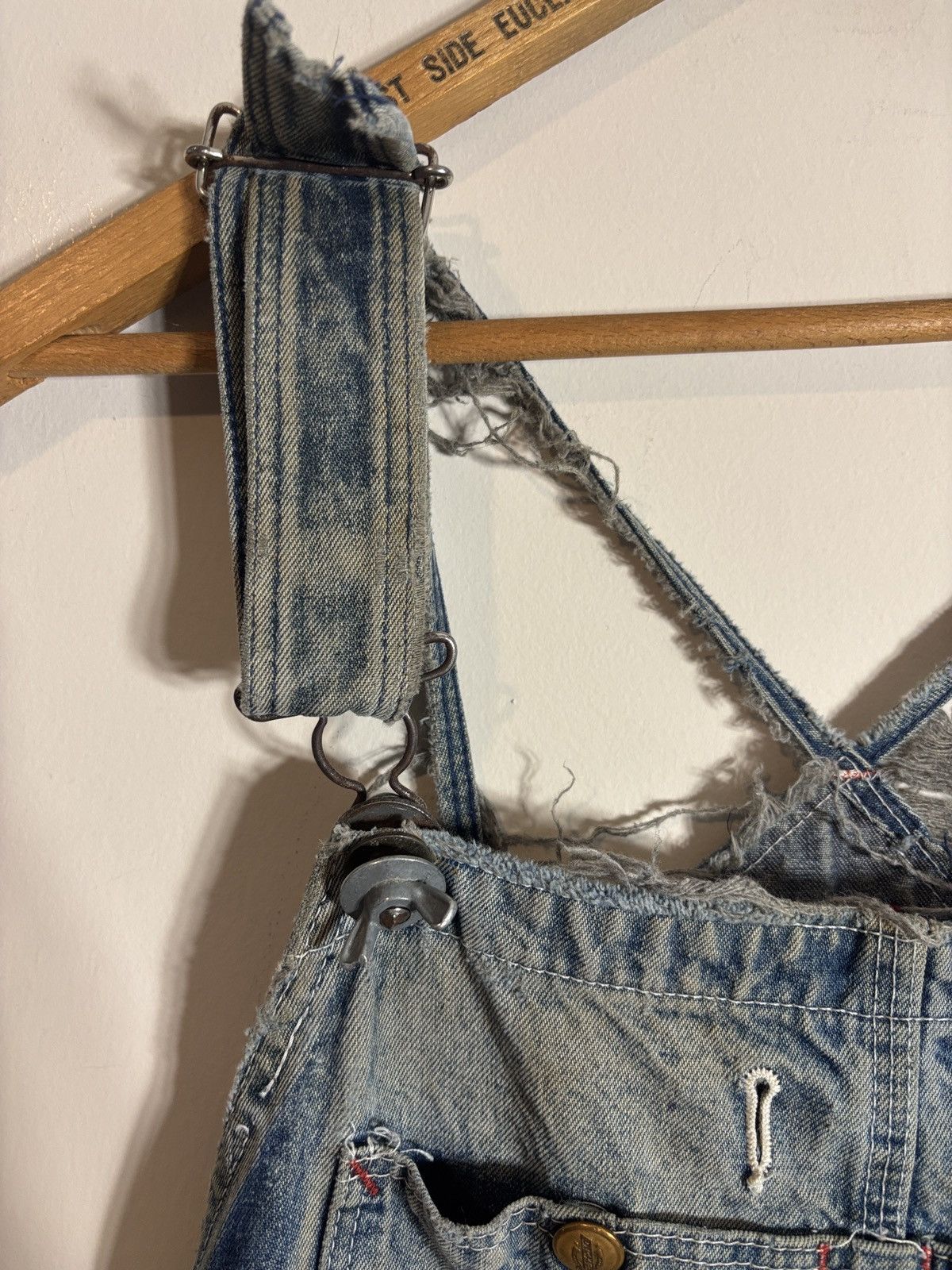 Dickies Vintage Dickies Overalls Workwear Distressed Thrashed 36x28 Size US 36 / EU 52 - 4 Thumbnail
