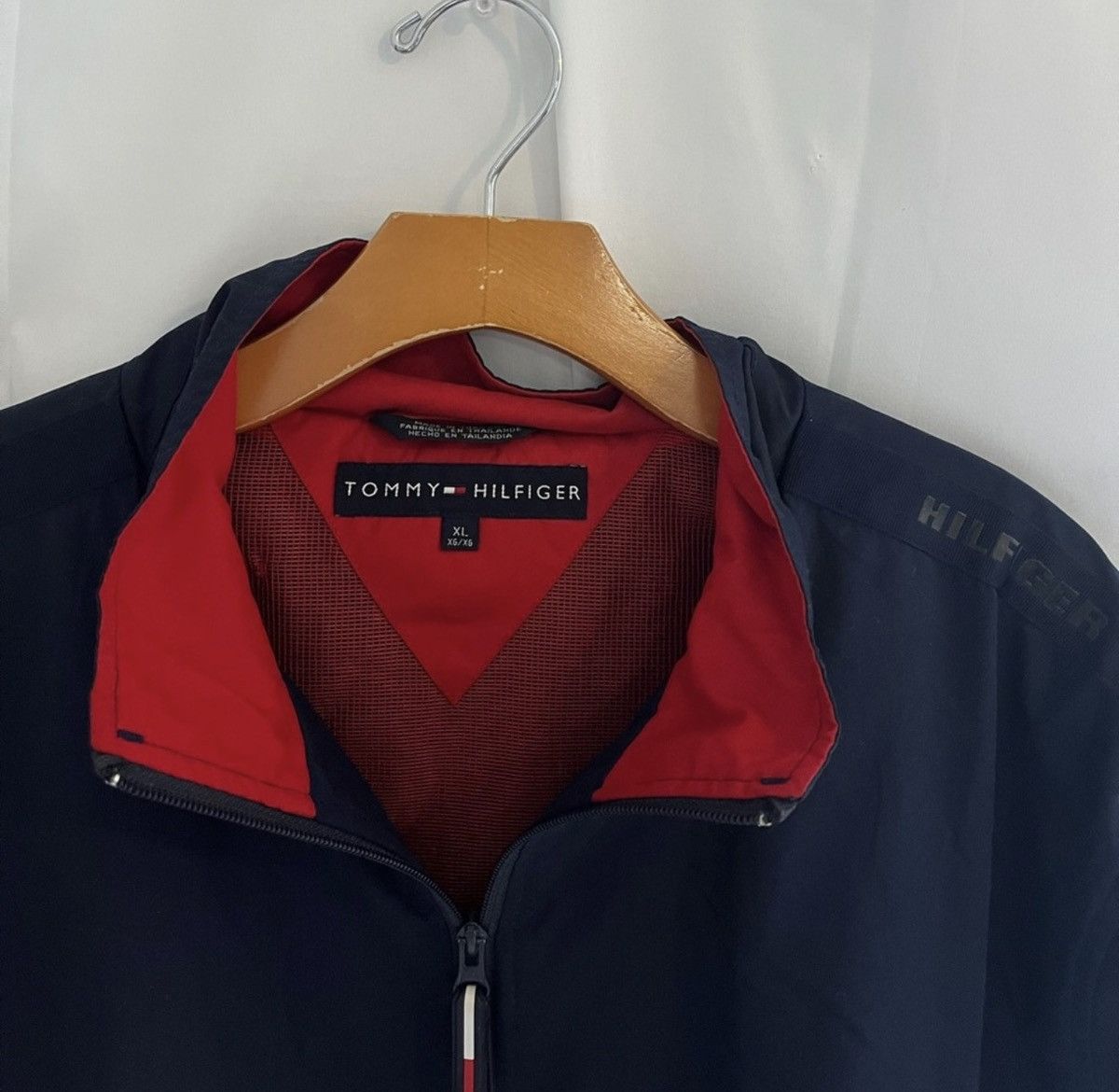 Tommy Hilfiger Vintage Tommy Hilfiger Zip Up Jacket Size US XL / EU 56 / 4 - 5 Thumbnail