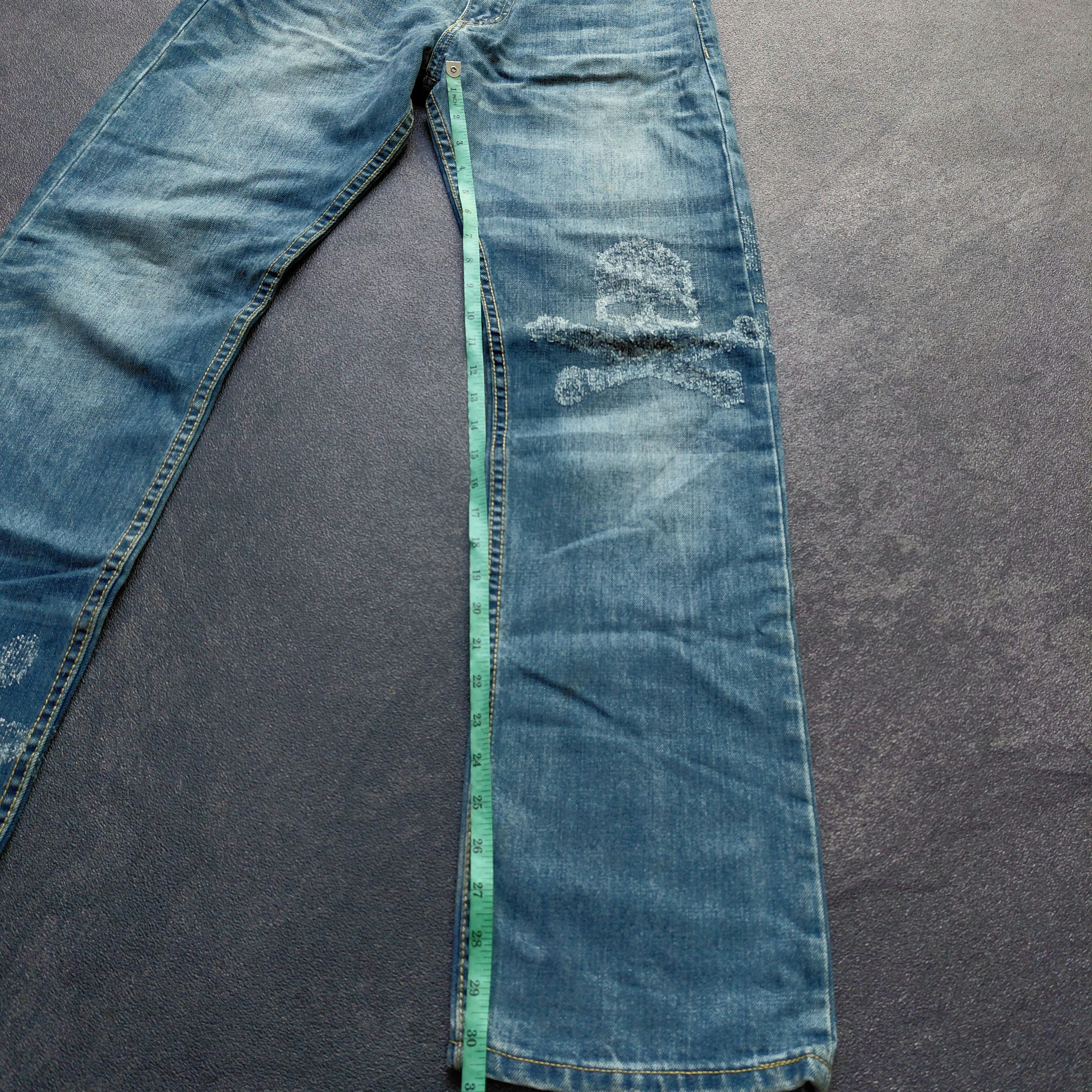 Japanese Brand Vintage Y2K Japanese Skull Pants Size US 28 / EU 44 - 10 Thumbnail