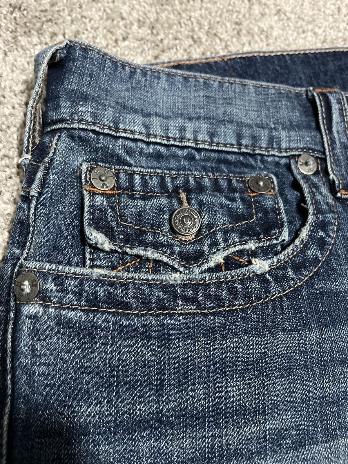 True Religion True Religion Jeans (Ricky) Size US 32 / EU 48 - 3 Thumbnail
