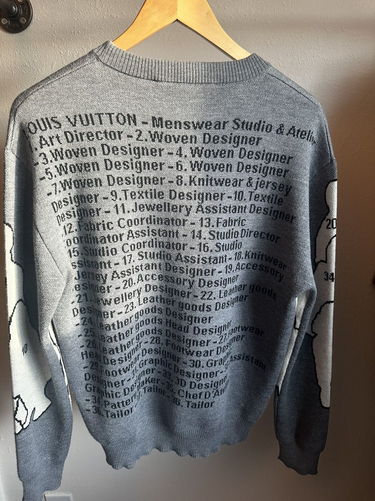 Louis Vuitton Louis Vuitton Studio Sweater Size US S / EU 44-46 / 1 - 2 Thumbnail