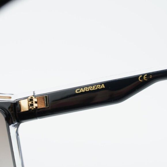 Carrera CARRERA 22/N 02M2 HA Sunglasses Black/Gold Shield Frame Size ONE SIZE - 8 Thumbnail