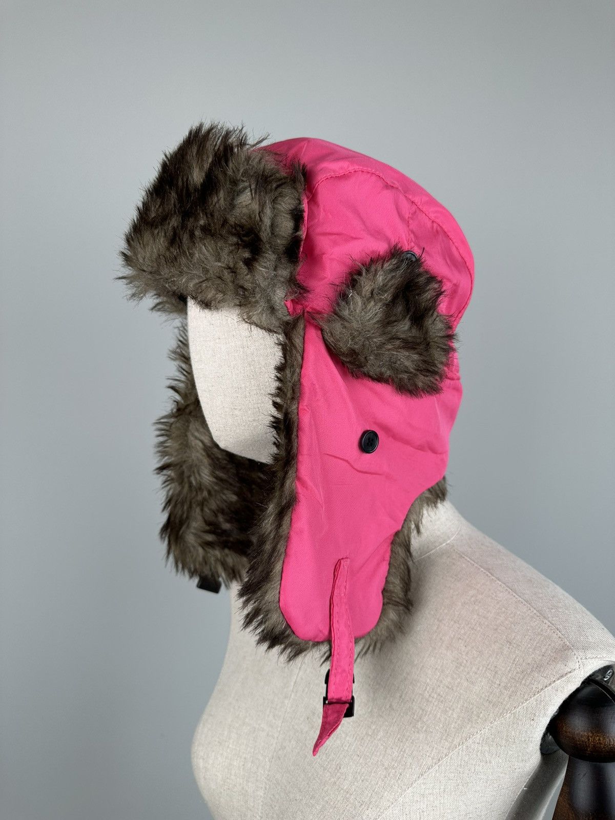 If Six Was Nine Vintage Y2k Ushanka Mohair Fuzzy Streetwear Size ONE SIZE - 1 Thumbnail
