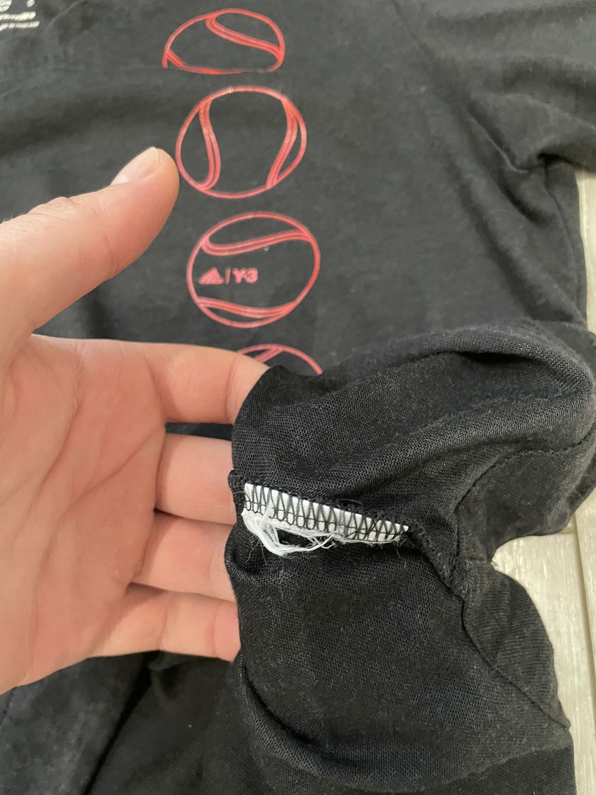 Adidas × Yohji Yamamoto ADIDAS Y-3 X ROLLAND GARROS T Shirt Size S / US 4 / IT 40 - 7 Thumbnail