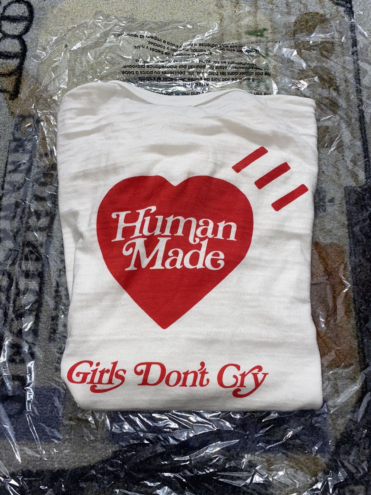 Girls Don't Cry × Human Made T-SHIRT GIRLS DONT CRY Size US L / EU 52-54 / 3 - 1 Thumbnail