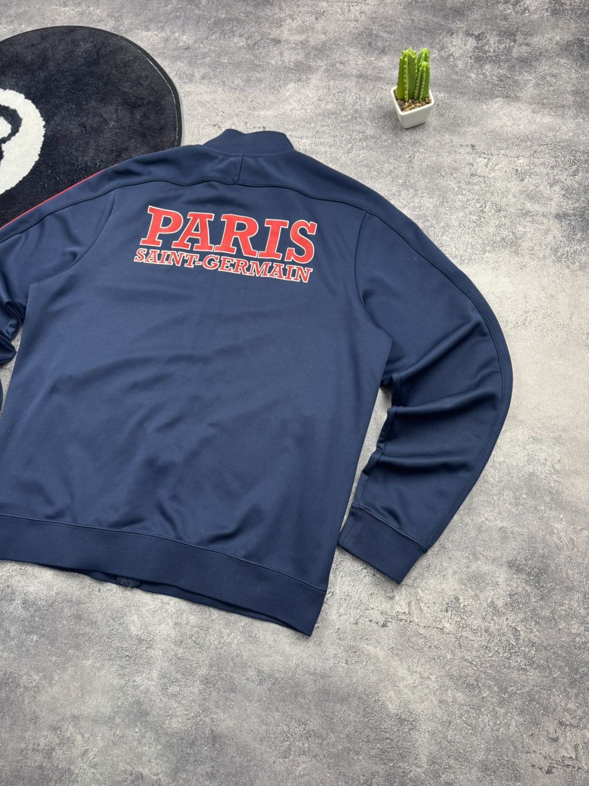 Nike Nike Paris Saint-Germain PSG Track Jacket Full Zip Soccer Size US XL / EU 56 / 4 - 13 Thumbnail