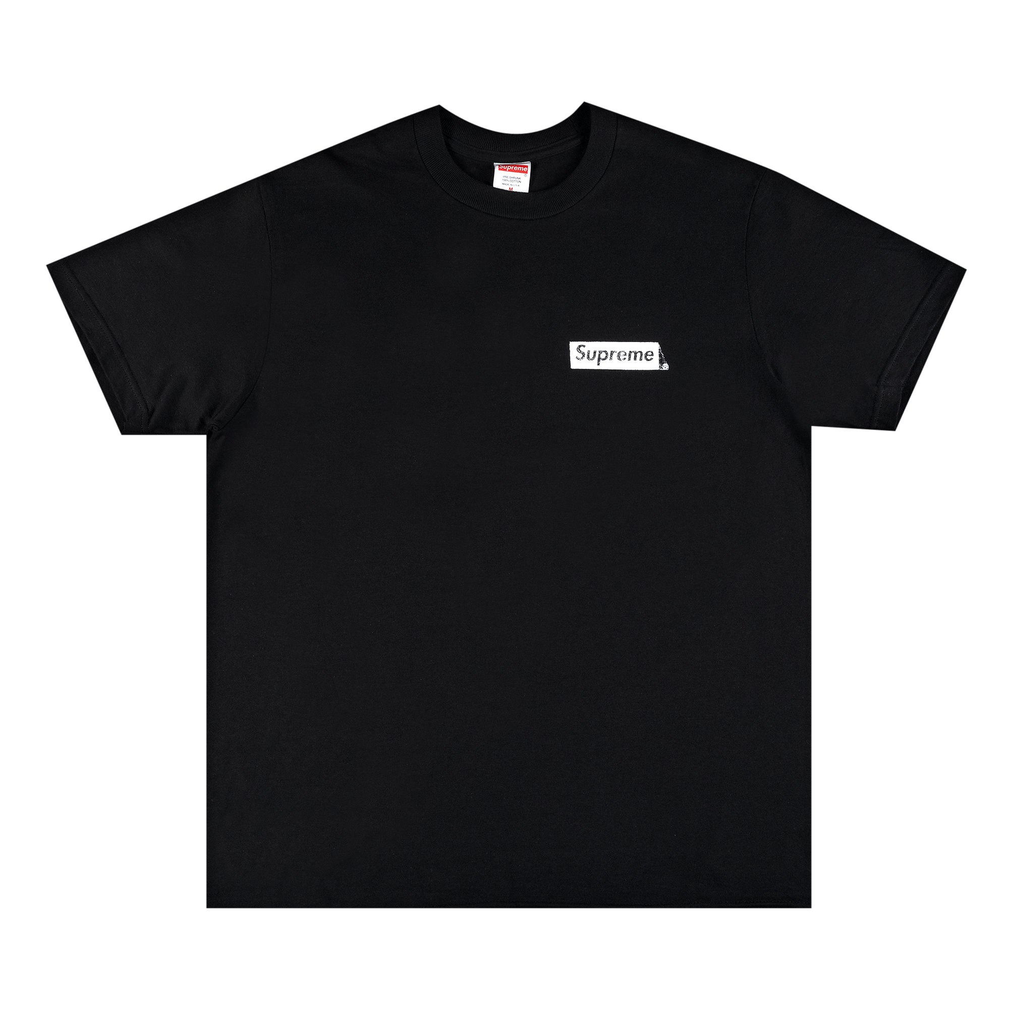 image of Supreme Spiral Tee Black, Men's (Size Large)