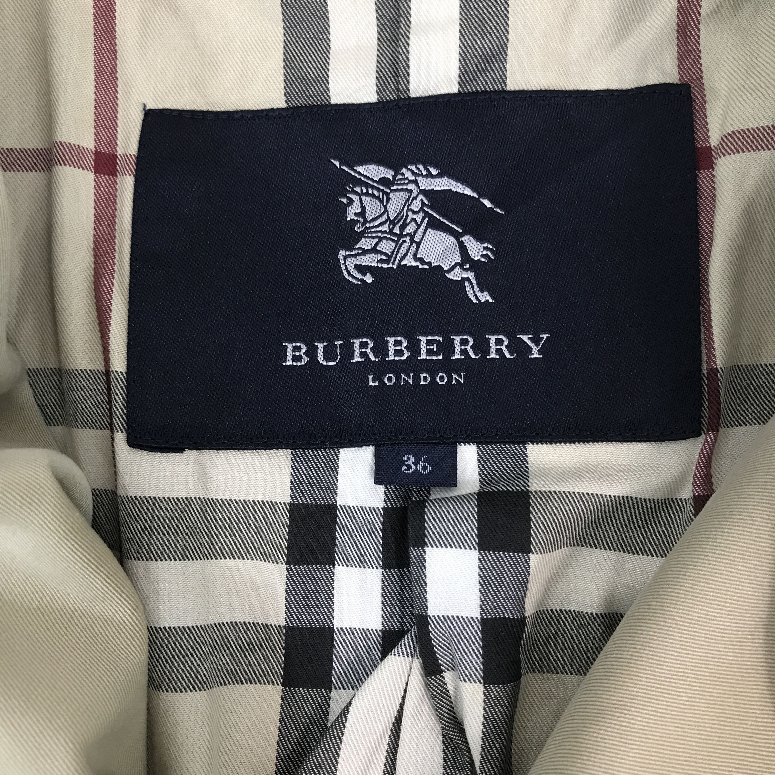 Burberry × Vintage Vintage Burberry Parkas design Jacket Size XS / US 0-2 / IT 36-38 - 9 Thumbnail