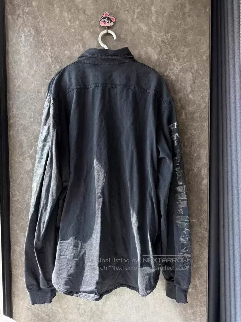 Balenciaga Balenciaga Distressed Tape Shirt Size US S / EU 44-46 / 1 - 3 Thumbnail