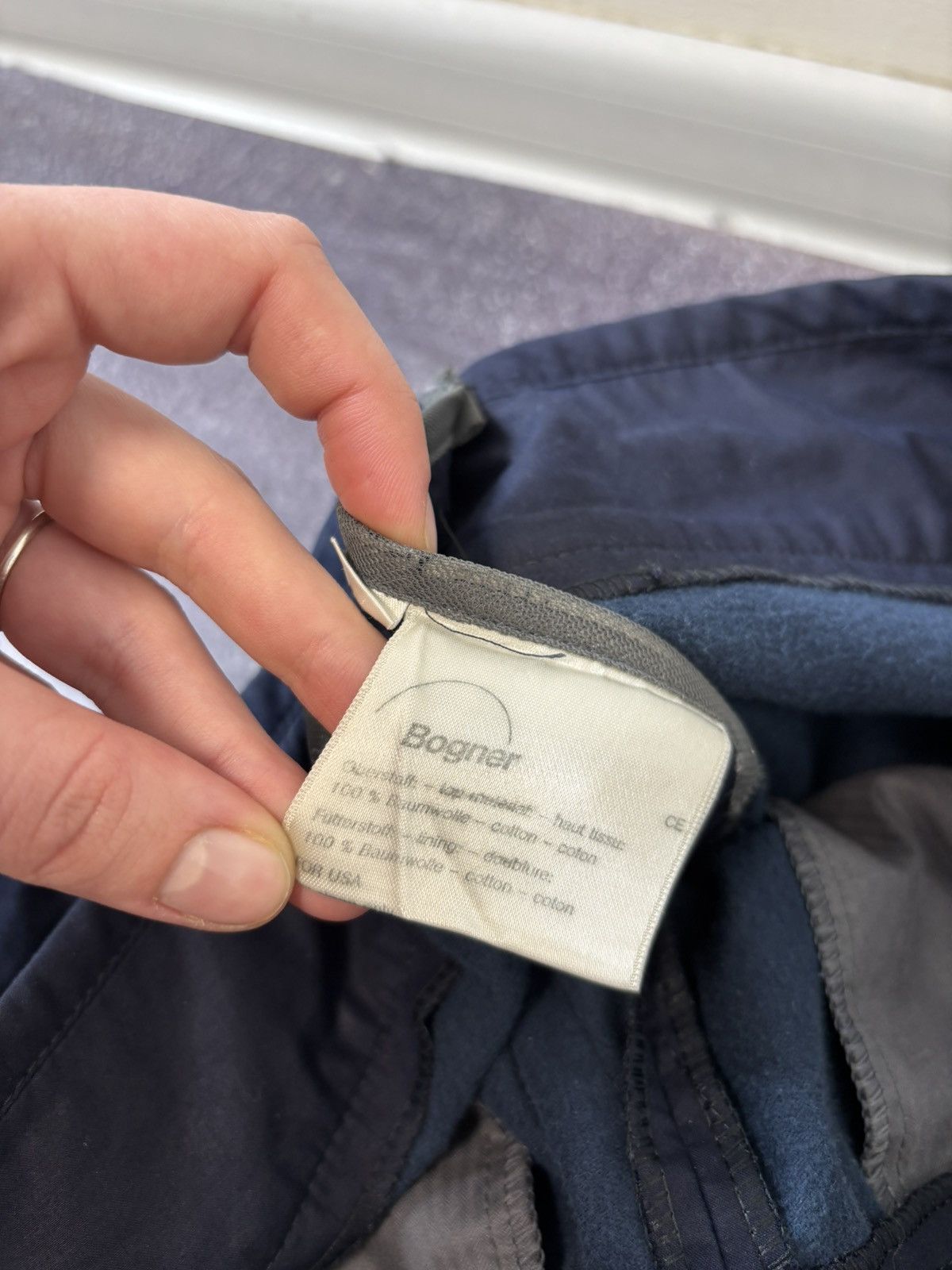 Bogner Vintage Bogner Navy Blue Insulated Ski Snow Pants Trousers Size US 30 / EU 46 - 15 Thumbnail
