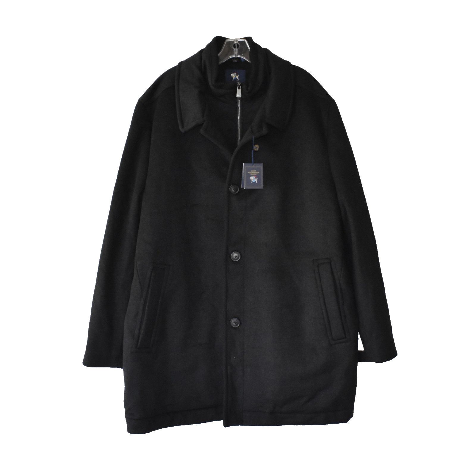 Hart Schaffner Marx HART SCHAFFNER MARX Macbeth Wool Jacket Peacoat Sz XXL $395 Size US XXL / EU 58 / 5 - 4 Thumbnail