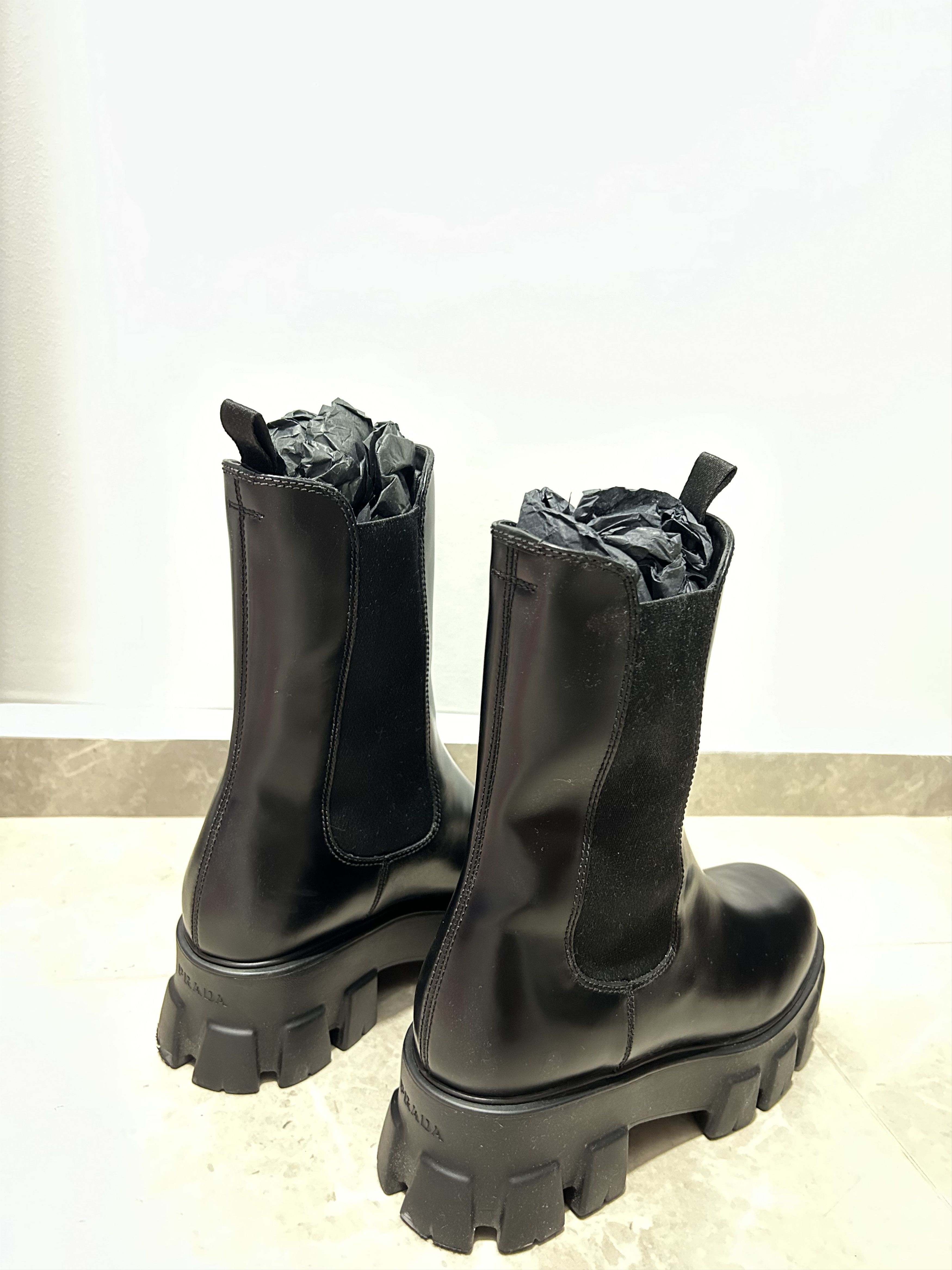 Prada Prada monolith boots Size US 9.5 / IT 39.5 - 4 Thumbnail