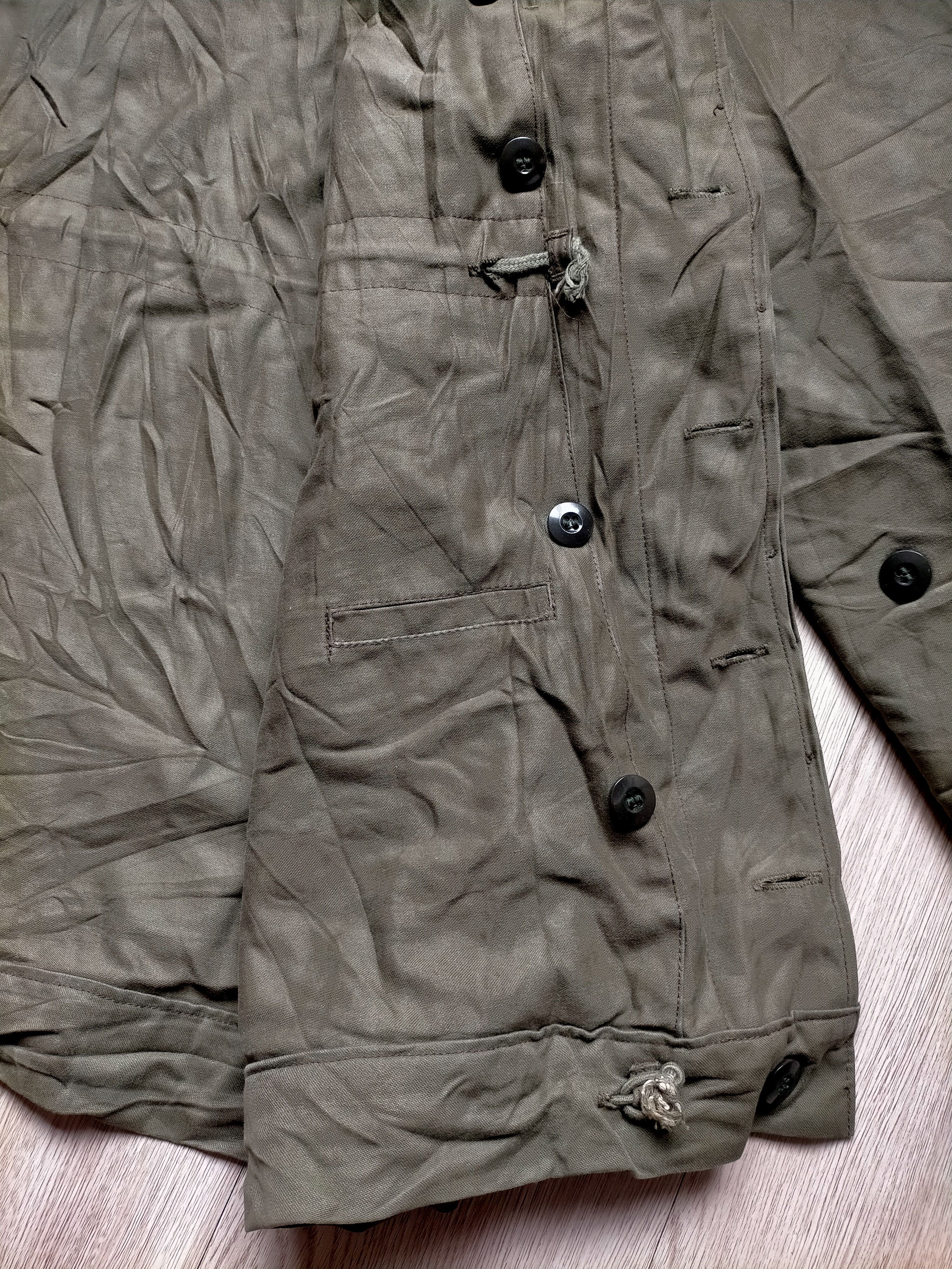 Army Of Me Vtg 80s KL Senyntex Military Army Olive Green Winter Jacket Size US L / EU 52-54 / 3 - 15 Thumbnail