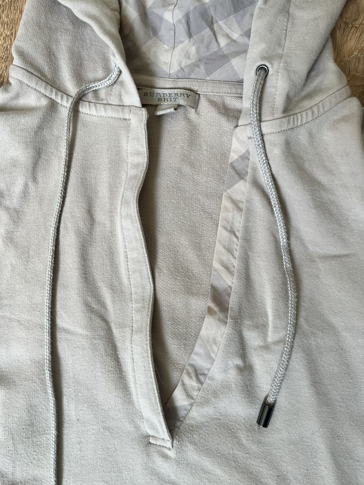 Burberry Vintage Burberry V-neck Hoodie Sweatshirt nova check Y2K Size S / US 4 / IT 40 - 3 Thumbnail